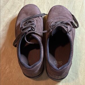 SAS Dark Brown Comfort Shoes, 7WW
